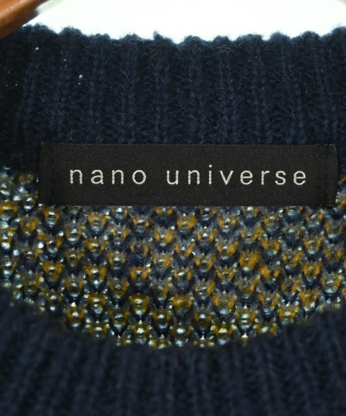 nano UNIVERSE（ナノユニバース）ニット・セーター 紺 サイズ:S メンズ/2200707141046