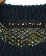 nano UNIVERSE（ナノユニバース）ニット・セーター 紺 サイズ:S メンズ/2200707141046