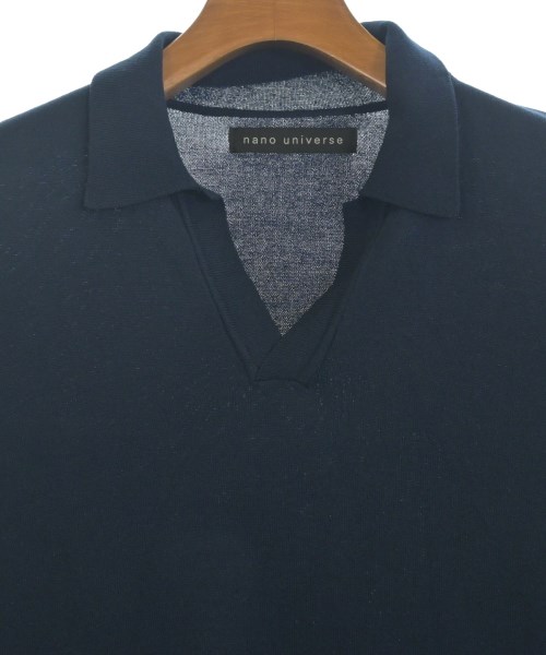 nano UNIVERSE（ナノユニバース）ニット・セーター 紺 サイズ:M メンズ/2200663118038