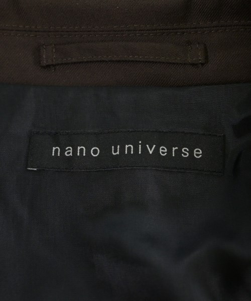 nano UNIVERSE（ナノユニバース）カジュアルジャケット 茶 サイズ:M メンズ/2200663594108