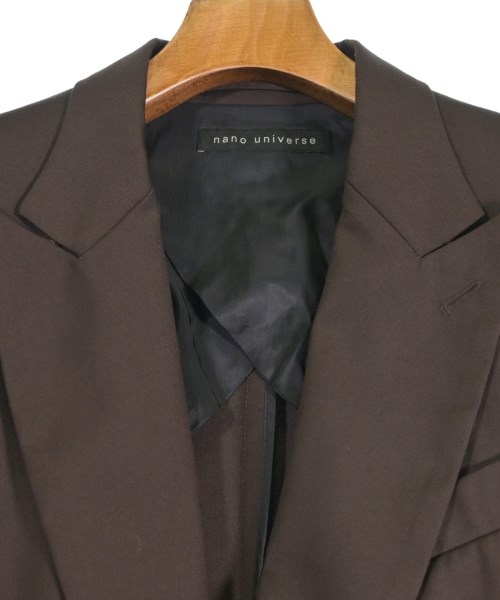 nano UNIVERSE（ナノユニバース）カジュアルジャケット 茶 サイズ:M メンズ/2200663594108