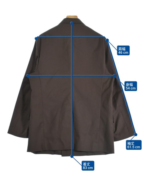 nano UNIVERSE（ナノユニバース）カジュアルジャケット 茶 サイズ:M メンズ/2200663594108