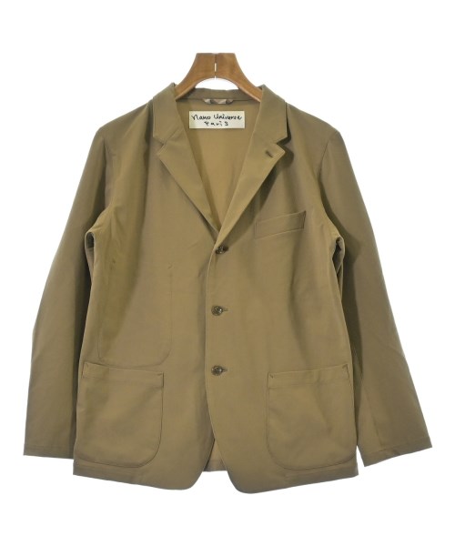 nano UNIVERSE(ナノユニバース)カジュアルジャケット 茶 サイズ:M/2200665109232