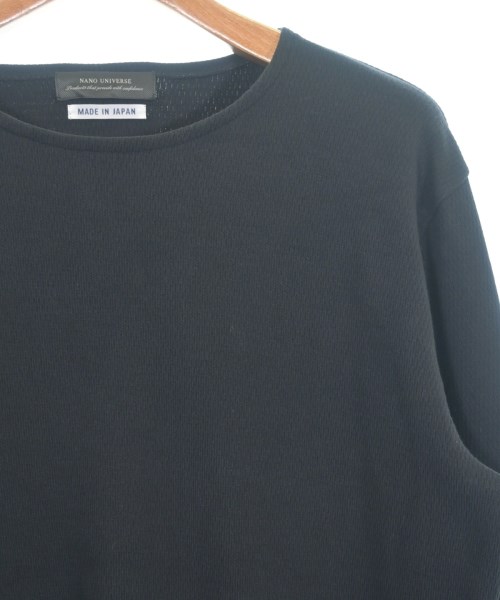 nano UNIVERSE（ナノユニバース）Tシャツ・カットソー 黒 サイズ:M メンズ/2200661287026