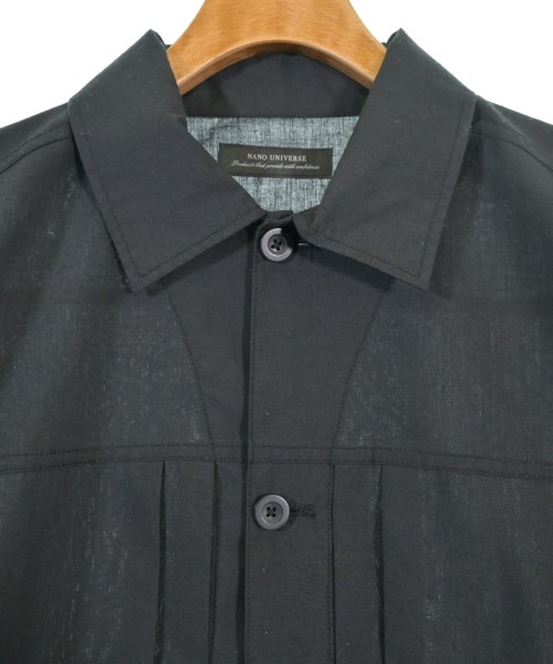 nano UNIVERSE（ナノユニバース）ブルゾン 黒 サイズ:L メンズ/2200666003034