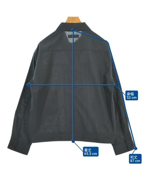 nano UNIVERSE（ナノユニバース）ブルゾン 黒 サイズ:L メンズ/2200666003034