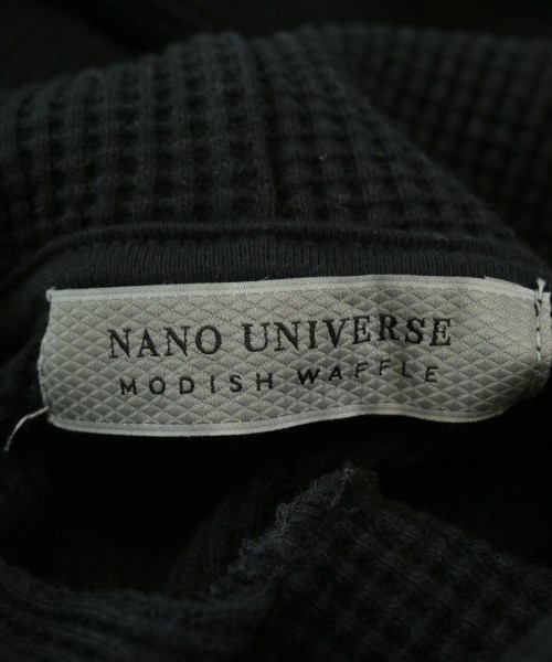 nano UNIVERSE（ナノユニバース）パーカー 黒 サイズ:M メンズ/2200659938138
