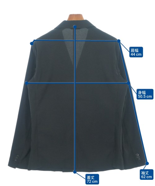 nano UNIVERSE（ナノユニバース）ジャケット 黒 サイズ:M メンズ/2200664164133