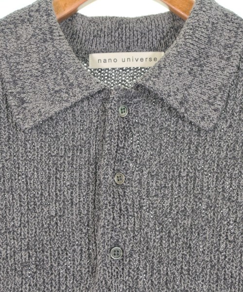nano UNIVERSE（ナノユニバース）ニット・セーター グレー サイズ:L メンズ/2200669086362