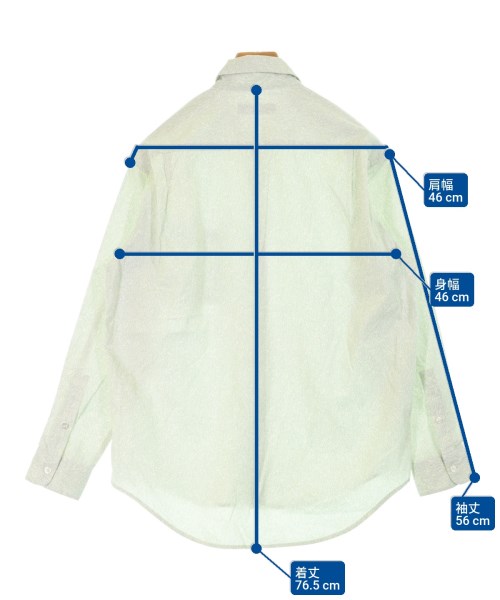 nano UNIVERSE（ナノユニバース）カジュアルシャツ 緑 サイズ:S メンズ/2200671507121