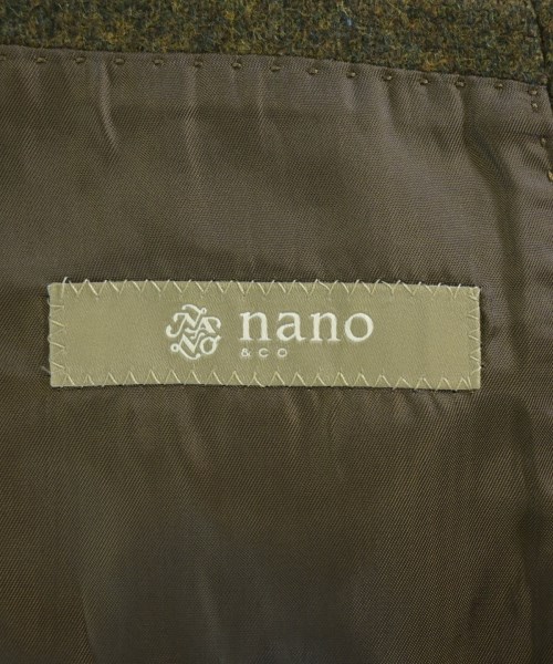 nano UNIVERSE（ナノユニバース）テーラードジャケット カーキ サイズ:46(M位) メンズ/2200722610015