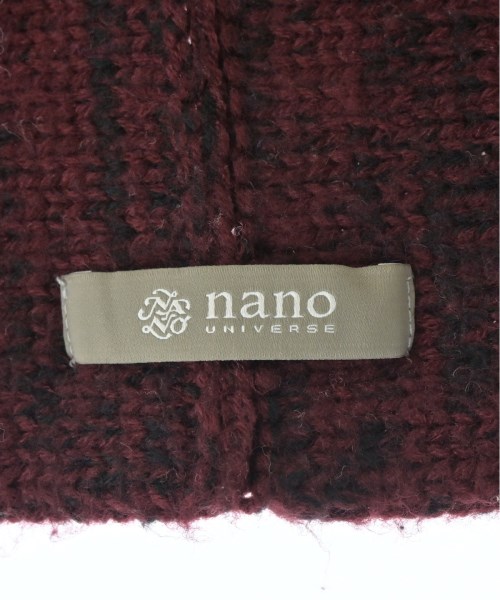 nano UNIVERSE（ナノユニバース）マフラー 赤 サイズ:- メンズ/2200723749196