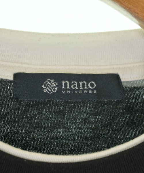 nano UNIVERSE（ナノユニバース）Tシャツ・カットソー 黒 サイズ:M メンズ/2200728242203