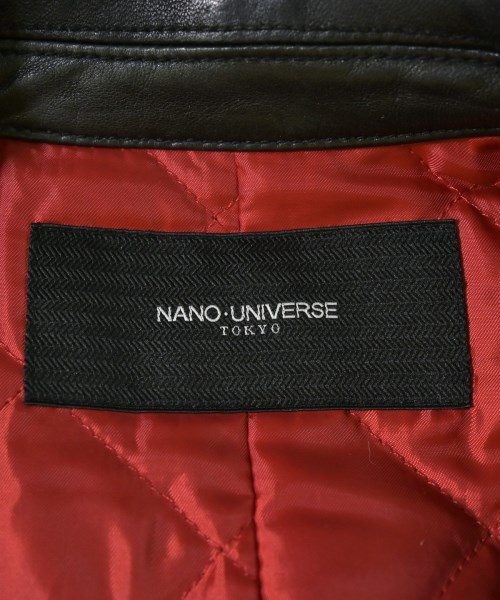 nano UNIVERSE（ナノユニバース）ライダース 黒 サイズ:S メンズ/2200734787033