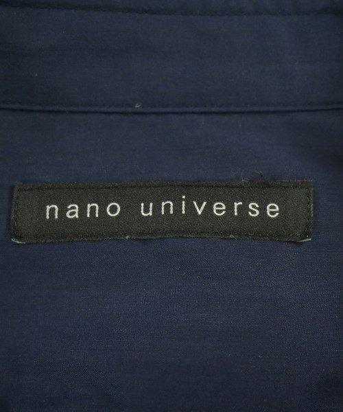nano UNIVERSE（ナノユニバース）カジュアルシャツ 紺 サイズ:S メンズ/2200728301092