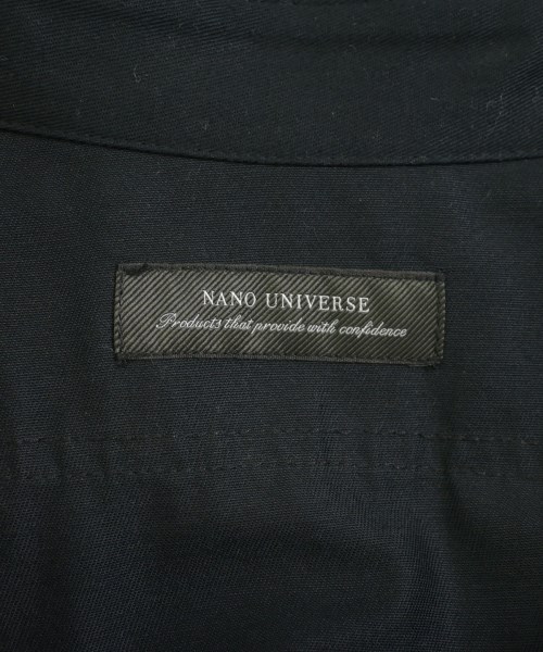 nano UNIVERSE（ナノユニバース）カジュアルシャツ 黒 サイズ:L メンズ/2200719369186
