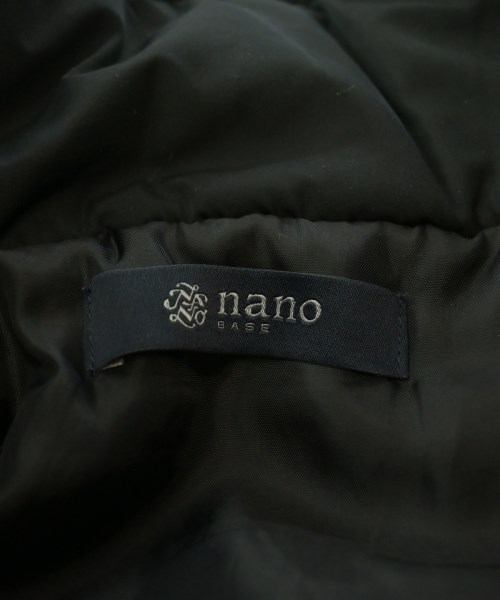 nano UNIVERSE（ナノユニバース）ダウンジャケット/ダウンベスト 黒 サイズ:L メンズ/2200705106023