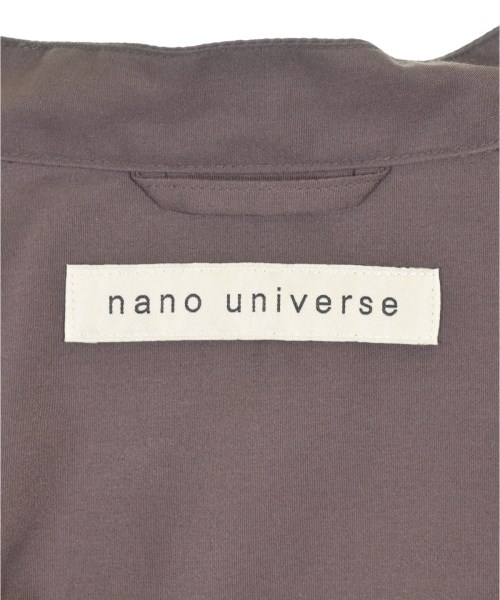 nano UNIVERSE（ナノユニバース）カジュアルシャツ 茶 サイズ:M メンズ/2200727267030