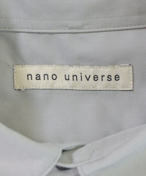 nano UNIVERSE（ナノユニバース）カジュアルシャツ グレー サイズ:M メンズ/2200683072037