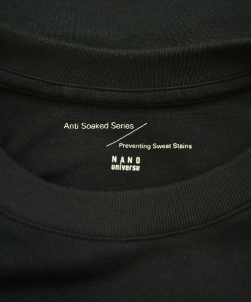 nano UNIVERSE（ナノユニバース）Tシャツ・カットソー 黒 サイズ:M メンズ/2200683363029