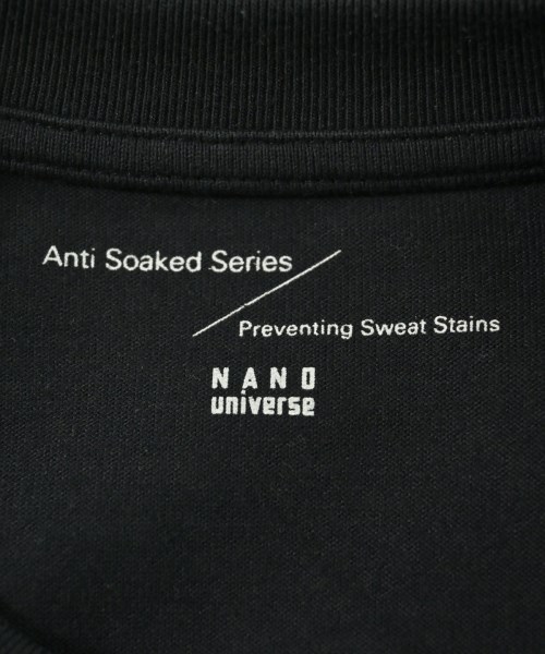 nano UNIVERSE（ナノユニバース）Tシャツ・カットソー 黒 サイズ:M メンズ/2200683363036
