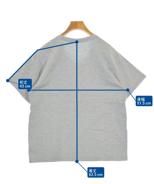 nano UNIVERSE（ナノユニバース）Tシャツ・カットソー グレー サイズ:L メンズ/2200680009159