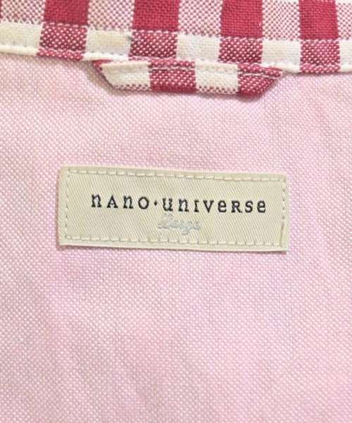 nano UNIVERSE（ナノユニバース）カジュアルシャツ 赤 サイズ:L メンズ/2200687781041