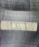 nano UNIVERSE（ナノユニバース）カジュアルシャツ グレー サイズ:S メンズ/2200689992063