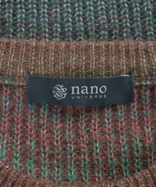 nano UNIVERSE（ナノユニバース）ニット・セーター 緑 サイズ:M メンズ/2200680085030