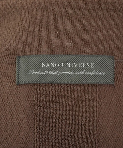 nano UNIVERSE（ナノユニバース）カジュアルジャケット 茶 サイズ:S メンズ/2200688811013