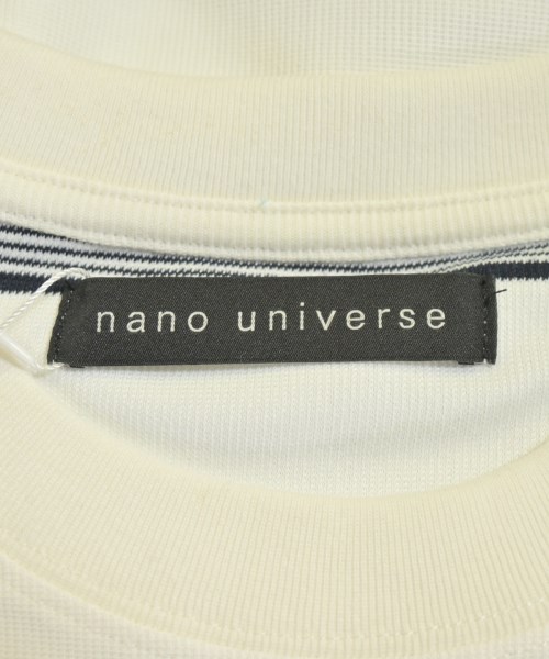 nano UNIVERSE（ナノユニバース）Tシャツ・カットソー 白 サイズ:L メンズ/2200692131053