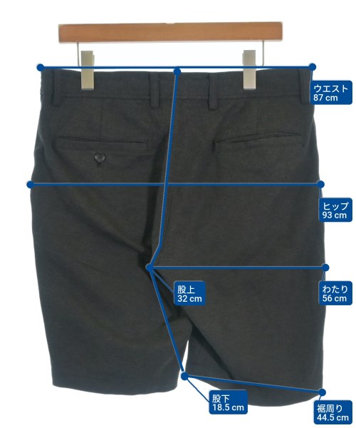 nano UNIVERSE（ナノユニバース）ショートパンツ グレー サイズ:XL メンズ/2200693235057