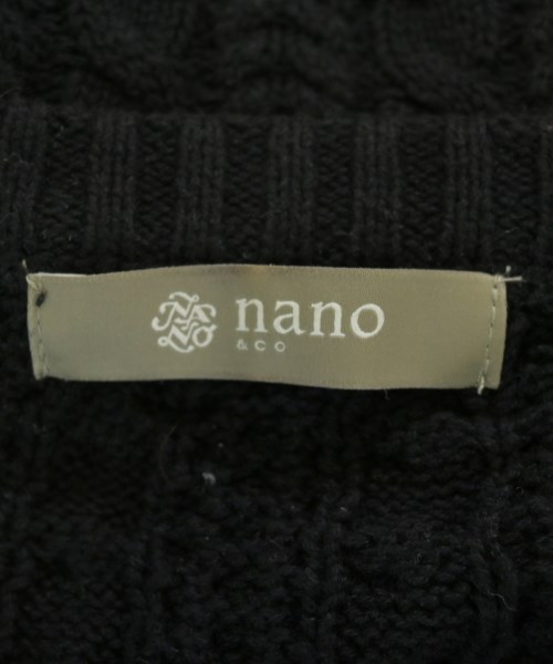 nano UNIVERSE（ナノユニバース）ニット・セーター 紺 サイズ:L メンズ/2200693476023
