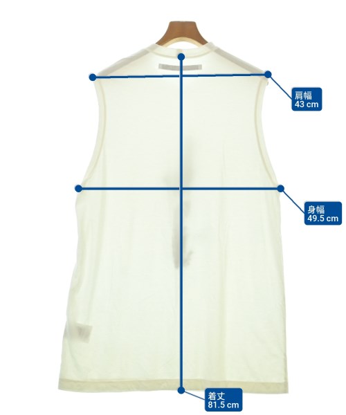 JULIUS（ユリウス）Tシャツ・カットソー 白 サイズ:3(L位) メンズ/2200634918087