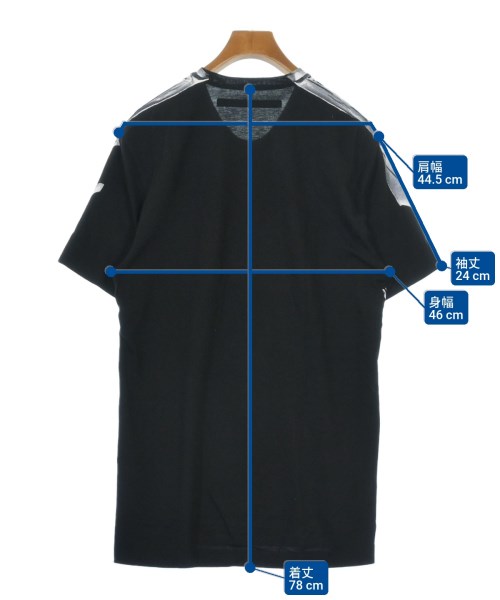 JULIUS（ユリウス）Tシャツ・カットソー 黒 サイズ:1(S位) メンズ/2200623404058