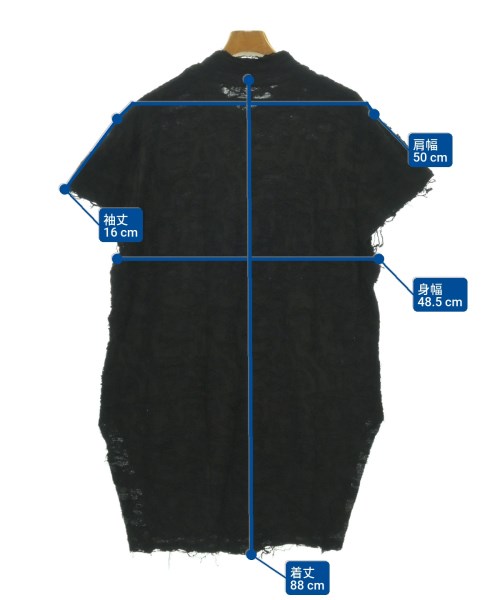 JULIUS（ユリウス）Tシャツ・カットソー 黒 サイズ:3(L位) メンズ/2200697873163