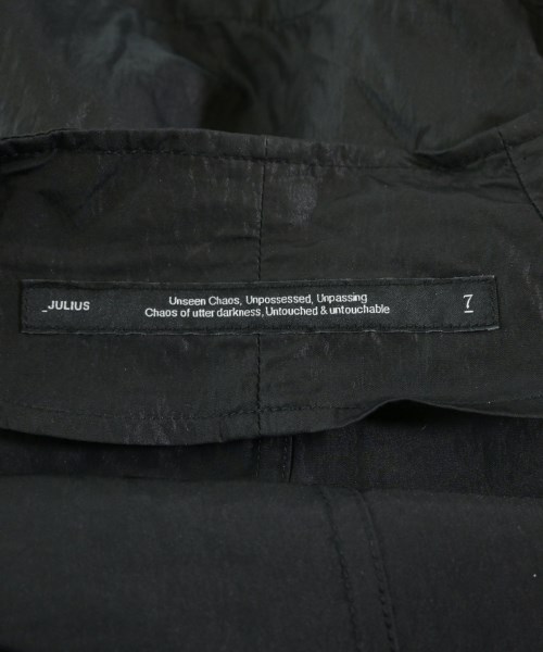JULIUS（ユリウス）その他 黒 サイズ:3(L位) メンズ/2200640660352
