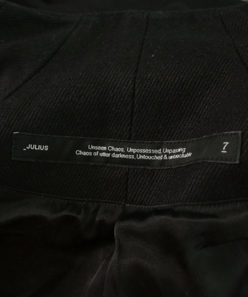 JULIUS（ユリウス）カジュアルジャケット 黒 サイズ:3(L位) メンズ/2200661502013