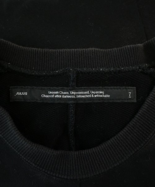 JULIUS（ユリウス）Tシャツ・カットソー 黒 サイズ:-(XXL位) メンズ/2200715567012