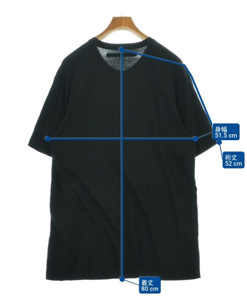 JULIUS（ユリウス）Tシャツ・カットソー 黒 サイズ:3(L位) メンズ/2200701980023