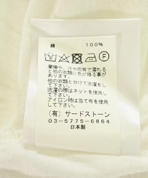 JULIUS（ユリウス）Tシャツ・カットソー 白 サイズ:3(L位) メンズ/2200701980054