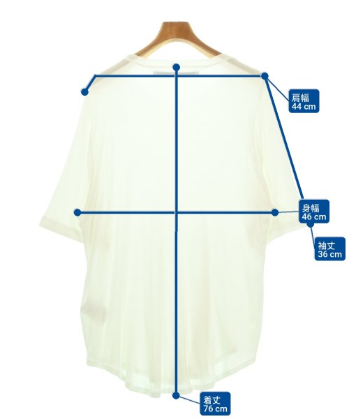 JULIUS（ユリウス）Tシャツ・カットソー 白 サイズ:3(L位) メンズ/2200701980061