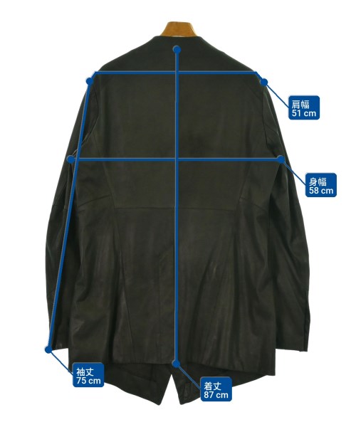 JULIUS（ユリウス）コート 黒 サイズ:3(L位) メンズ/2200659767011