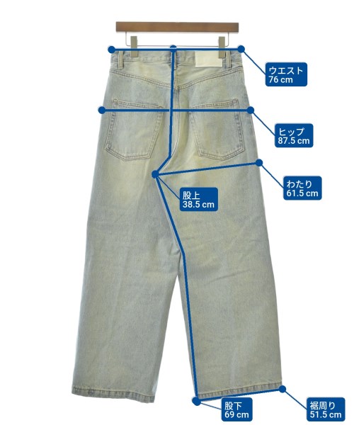 GALLARDA GALANTE（ガリャルダ　ガランテ）デニムパンツ 青 サイズ:1(S位) レディース/2200630166017