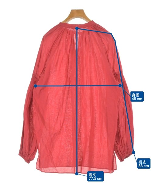 GALLARDA GALANTE（ガリャルダ　ガランテ）カジュアルシャツ 赤 サイズ:F レディース/2200636852020