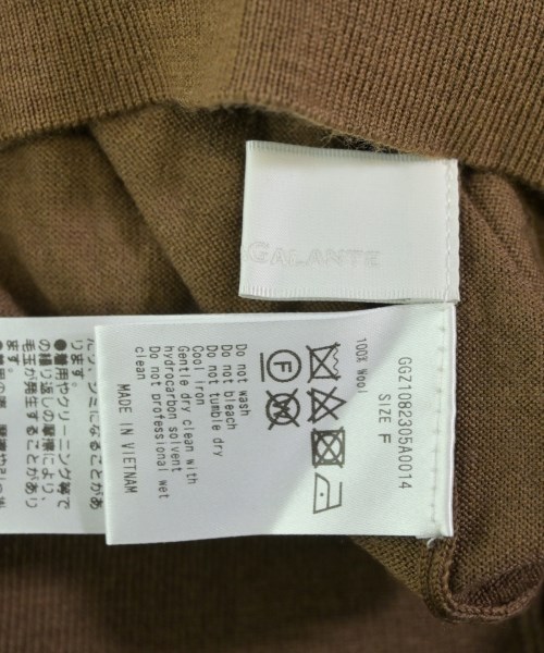 GALLARDA GALANTE（ガリャルダ　ガランテ）ニット・セーター 茶 サイズ:F レディース/2200633552053