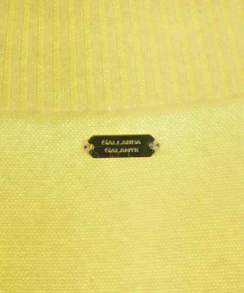 GALLARDA GALANTE（ガリャルダ　ガランテ）ニット・セーター 黄 サイズ:F レディース/2200634627095