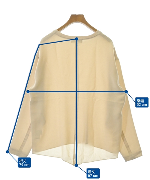 GALLARDA GALANTE（ガリャルダ　ガランテ）ブラウス ベージュ サイズ:F レディース/2200625006151