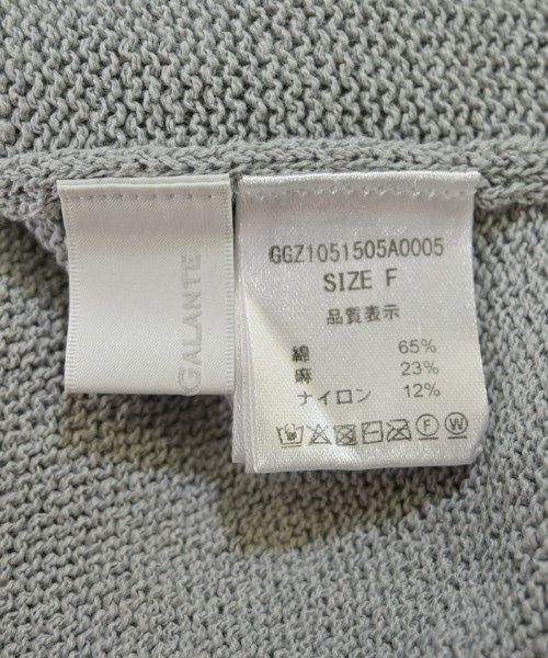 GALLARDA GALANTE（ガリャルダ　ガランテ）ベスト/ノースリーブ グレー サイズ:F レディース/2200627677014