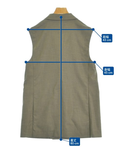 GALLARDA GALANTE（ガリャルダ　ガランテ）カジュアルジャケット 茶 サイズ:F レディース/2200627677021